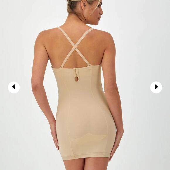 NEW Maidenform Nude Shaper Ultra Firm Control Shapewear Slip Underwire Support - Picture 2 of 10